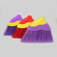 Clear Large Angle Broom With soft bristle