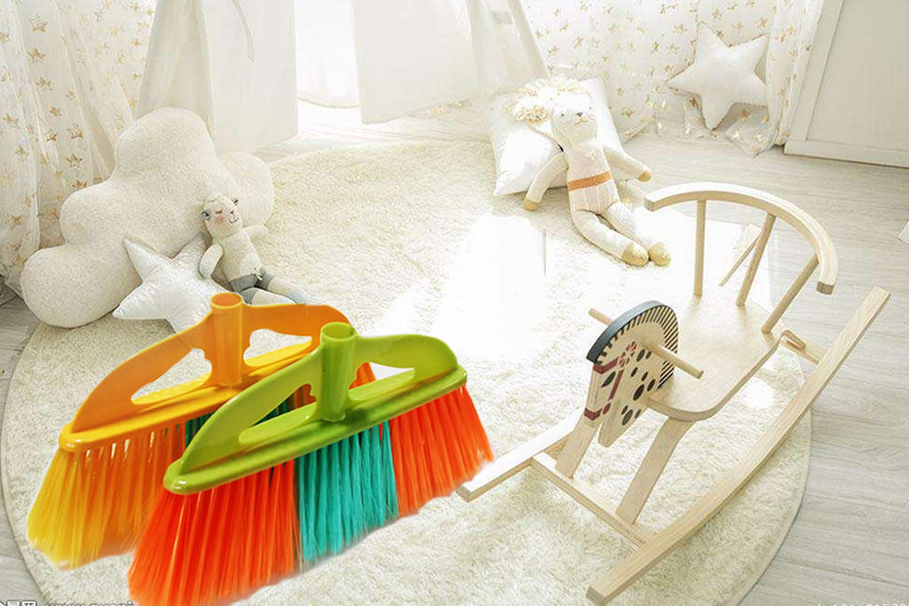 Clover Household hair outside broom design for bedroom-1